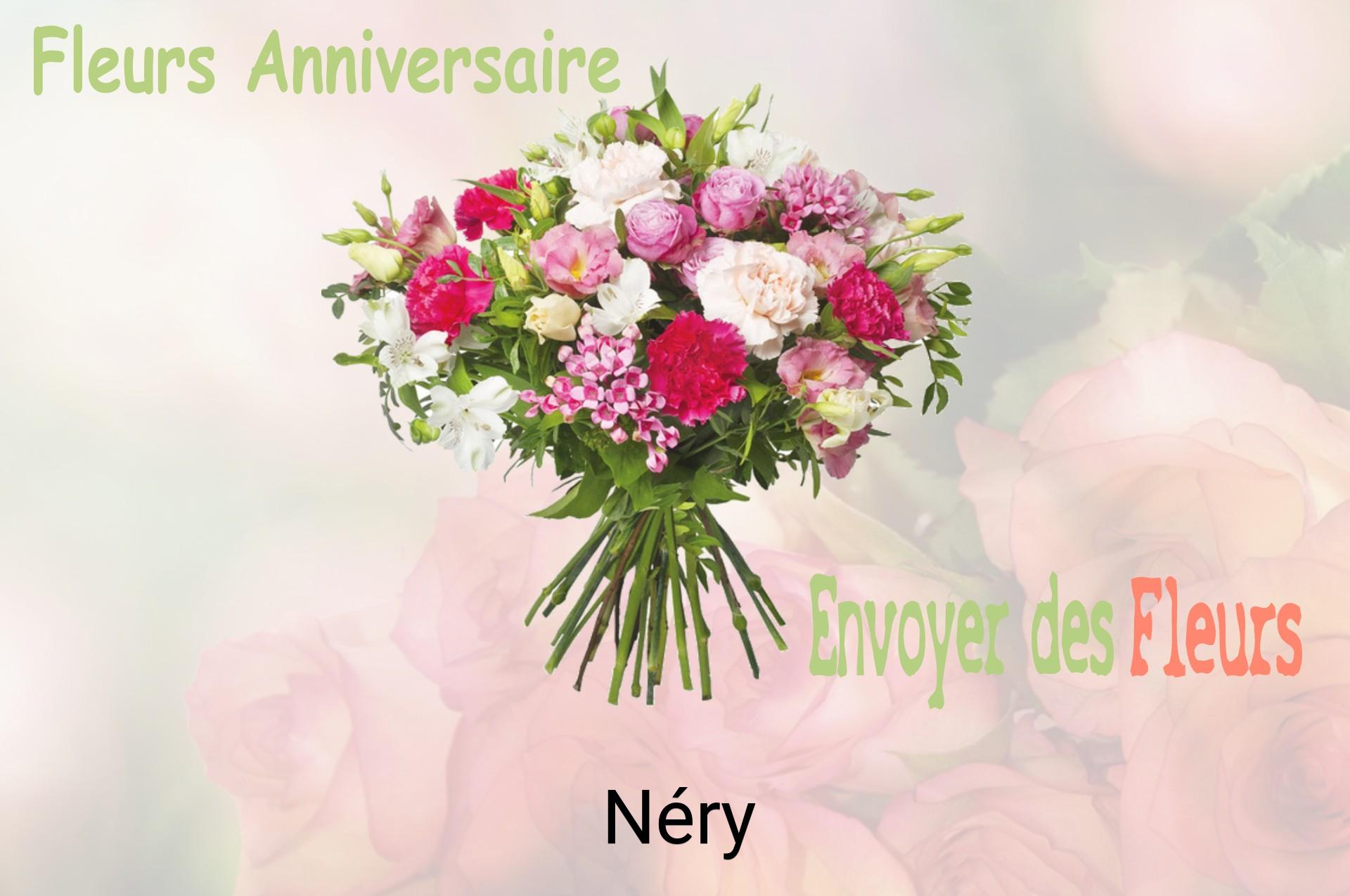 Bouquet de fleurs d’anniversaire livré à Néry